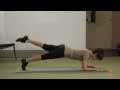 One-leg Ab Plank 