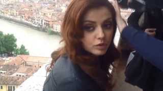 Annalisa e il muretto - Backstage "Alice e il Blu"