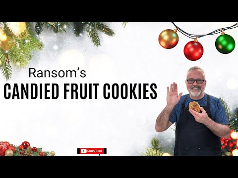 Sugared Fruit Cookies