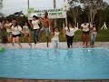 Pulo na piscina- XVI TURMA DE ENFERMAGEM UNITRI