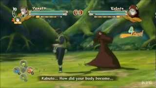 Yamato vs Kabuto Cobra  Haku vs Naruto(Clássico e Shippuden) - Naruto  Revolution no PS3 