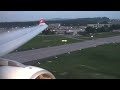Swiss International Airlines Airbus A330-343X - approach during dawn and landing RWY34 in Zuerich