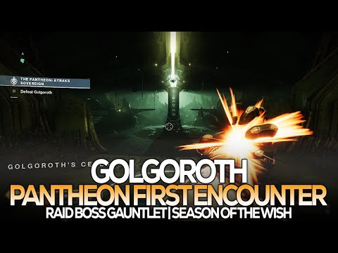 Golgoroth (Pantheon First Encounter) Atraks Sovereign