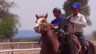 Carreras de caballos en Boca de Rivera (Villanueva, Zacatecas)