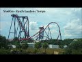 Top 10 Roller Coasters in Florida with HD POVs