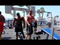 SUPERMUTANTS Rich Piana, Gabe Moen, Ron Partlow & Renaldo Gairy take over The Muscle Beach Pit | SUPERMUTANTS Rich Piana, Gabe Moen, Ron Partlow & Renaldo Gairy take over The Muscle Beach Pit in Venice Beach California Aug 12th 2013. This is raw ...