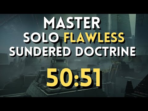 Master Solo Flawless Sundered Doctrine