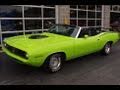 1970 Plymouth Cuda 572 Hemi Convertible Muscle Car