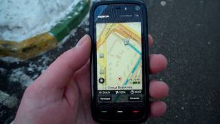 Nokia 5800: Тест GPS и на морозоустойчисвость