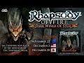 RHAPSODY OF FIRE - Silver Lake Of Tears (2013) new song