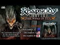 RHAPSODY OF FIRE - Silver Lake Of Tears (2013) new song