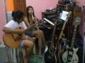 My Charming Kramer & my yougest Peavey on Guitar - Tito Quijano