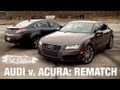 Driving Sports TV - 2012 Audi A7 vs. Acura TL: Rematch