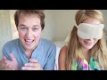 Blindfolded Makeup Challenge with Luke Conard!