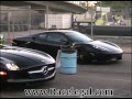 2011 Mercedes-Benz SLS AMG vs 2007 Ferrari F430 Drag Racing Racelegal.com 6-29-2012