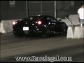 2011 Mercedes-Benz SLS AMG vs 2007 Ferrari F430 Drag Racing Racelegal.com 6-29-2012
