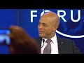 Davos 2012 - Michel Martelly - Building a Better Haiti