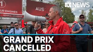 F1 fans told of Melbourne Grand Prix cancellation by megaphone at track gates | ABC News