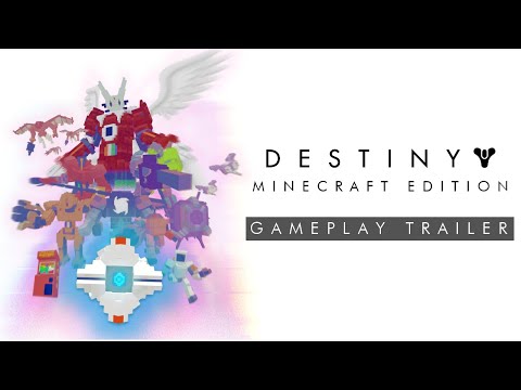 Destiny 2 Minecraft Edition || Gameplay Trailer