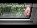 Condensation removal from double glazed windows