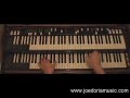 Hammond Organ - F Blues Example 1 by Joe Doria