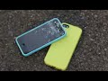 iPhone 5c vs iPhone 5s Drop Test with Apple Cases