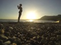Seeking Santosha Nicaragua Sunrise Yoga GoPro