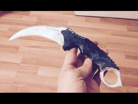 ClipXaab:Как сделать керамбит? Нож / How to make Kerambit?