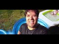 Slip n' Slide Launches People Into Kiddie Pools (1000 fps)