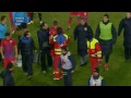 FOOTBALL VIOLENCE: Romanian fan punches Steaua Bucharest player