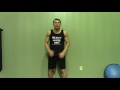 Dumbbell Shrug - HASfit Trap Exercise Demonstration - DB Shrug - Traps Exercise - Upper Back