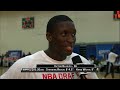 Victor Olapido at the NBA Draft Combine 2013