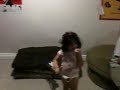 Funny baby late reaction