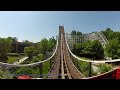 The Racer - Red On-ride Front Seat (HD POV) Kings Island