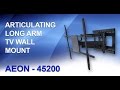 Corner TV Mount -- Long Arm TV Mount Wall Bracket | AV-Express ...