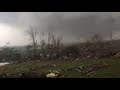 Family comes out of storm cellar after May 20th Tornado in Moore Oklahoma