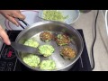 Zucchini Christmas Fritters cheekyricho