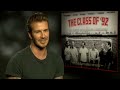 David Beckham talks fights, family and football during Class of '92 interview