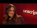 Unscripted with Keira Knightley and James McAvoy