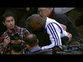 Kobe Bryant Takes the Floor for Warm-ups and Player Intros