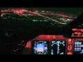 KLM Boeing B747-400 Night Landing Bangkok Cockpit view></a><a href=