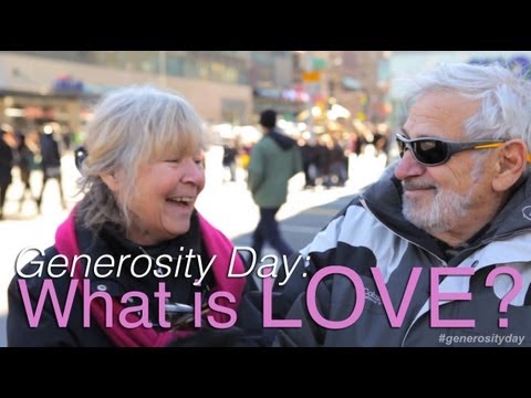  Generosity Day : What is Love? by Jubilee Project