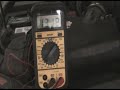 How to test your vehicles alternator using a multimeter.