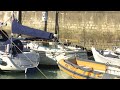 Lolo tombe dans le Port de Saint Martin en Ré en Yamaha FJR 1300