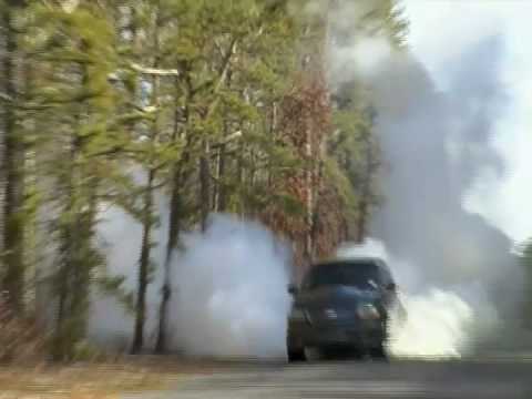 2002 Ford Harley Davidson F150 Burnout