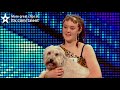Ashleigh and Pudsey - Britain's Got Talent 2012 audition - UK version