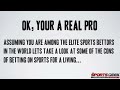 Can I Make a Living Betting Sports?