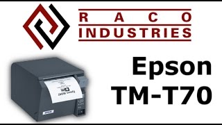 Thermo-Bondrucker USB ungeprüft Epson TM-T70-i Model M264A