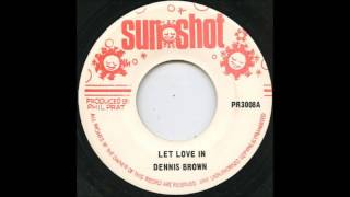 オリジナル7\" Dennis Brown-Let There Be Light 7