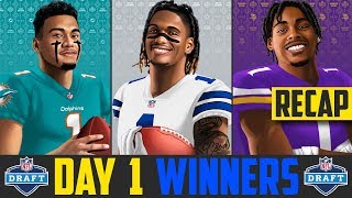 2020 NFL Draft Day 1 Winners &amp; Losers | 2020 NFL Draft 1st Round Winners (2020 NFL Draft Recap)